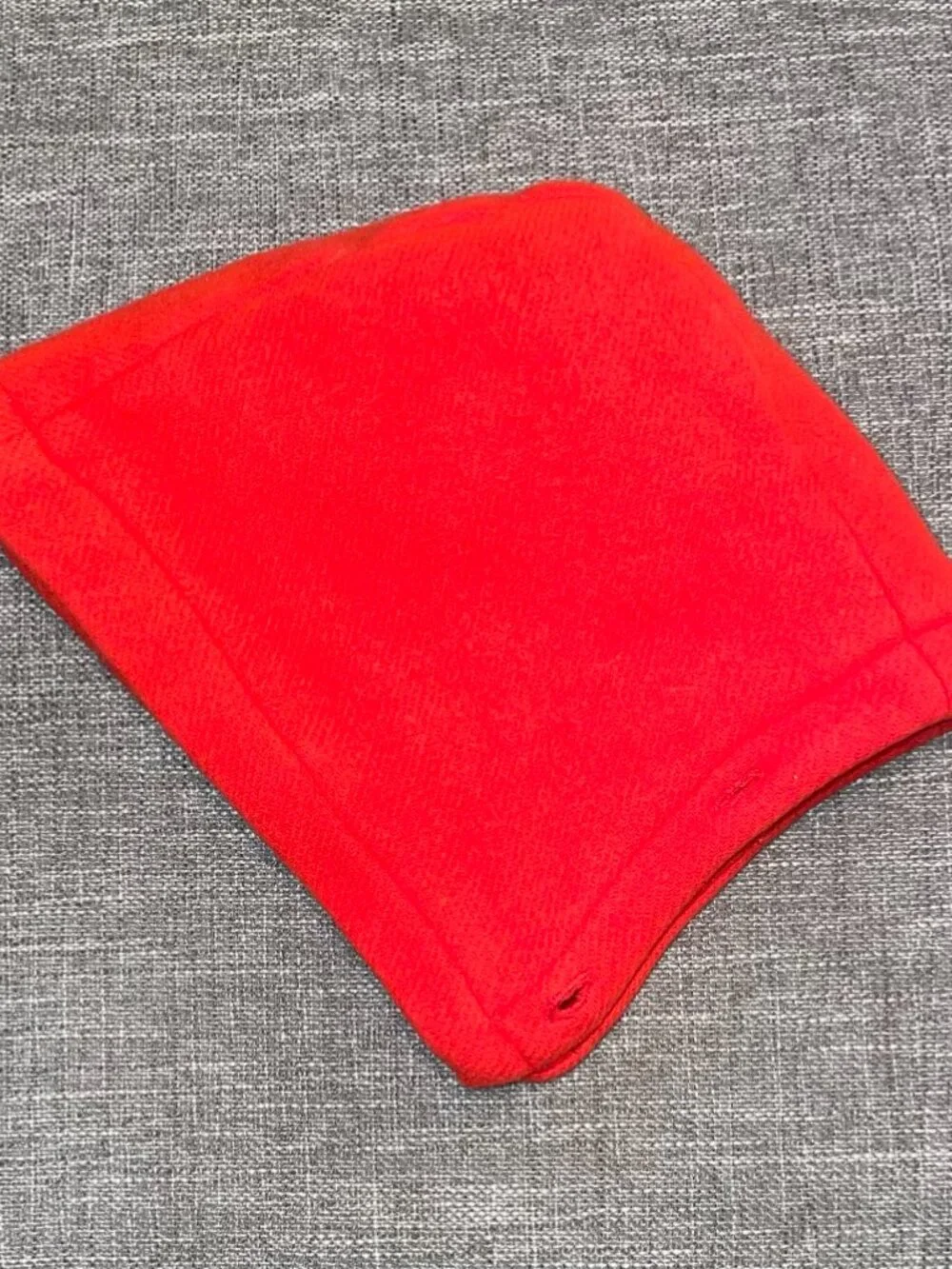 Jacadi Paris Red Wool Blend Baby Winter Coat w/ Detachable Hood, Toddler 24M/2T